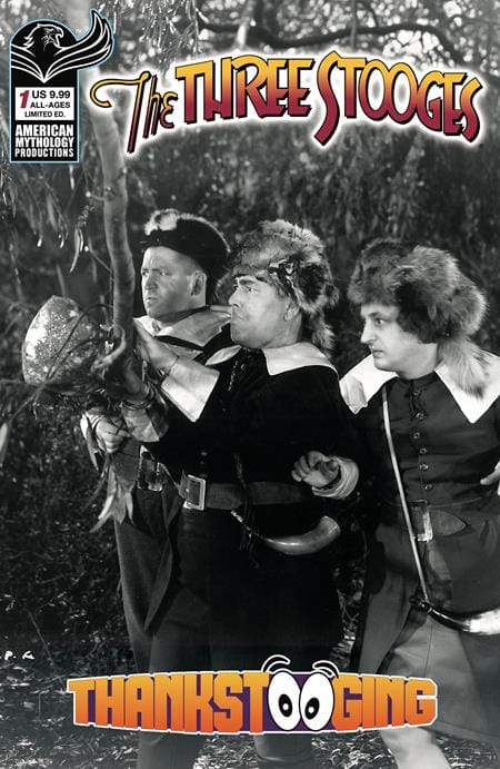 THREE STOOGES THANKSTOOGING #1 (ONE SHOT) CVR D LIMITED EDITION B&W PHOTO VAR (Release Date: 11/25/2026)