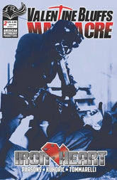 Prana Publishers Comic Books VALENTINE BLUFFS MASSACRE IRON HEART #2 (OF 2) CVR C PHOTO VAR (MR) (Release Date: 10/28/2026) 78200334600100231 0826PP1188