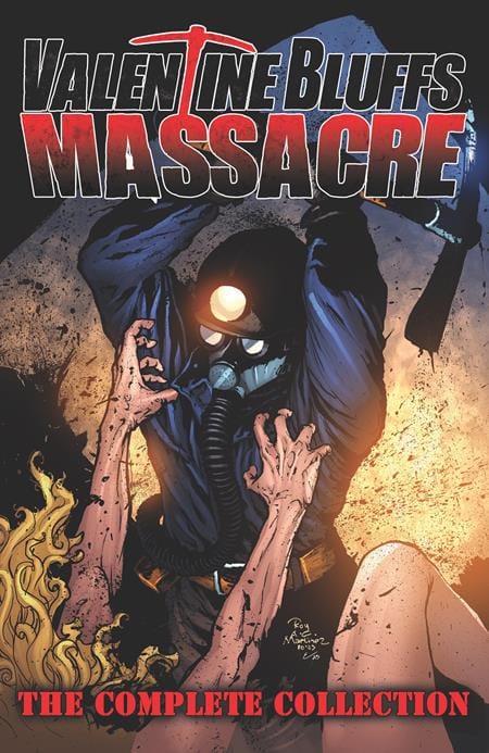 Prana Publishers Graphic Novel VALENTINE BLUFFS MASSACRE COMPLETE COLLECTION HC (MR) (Release Date: 01/27/2027) 9781945205347 1026PP1103