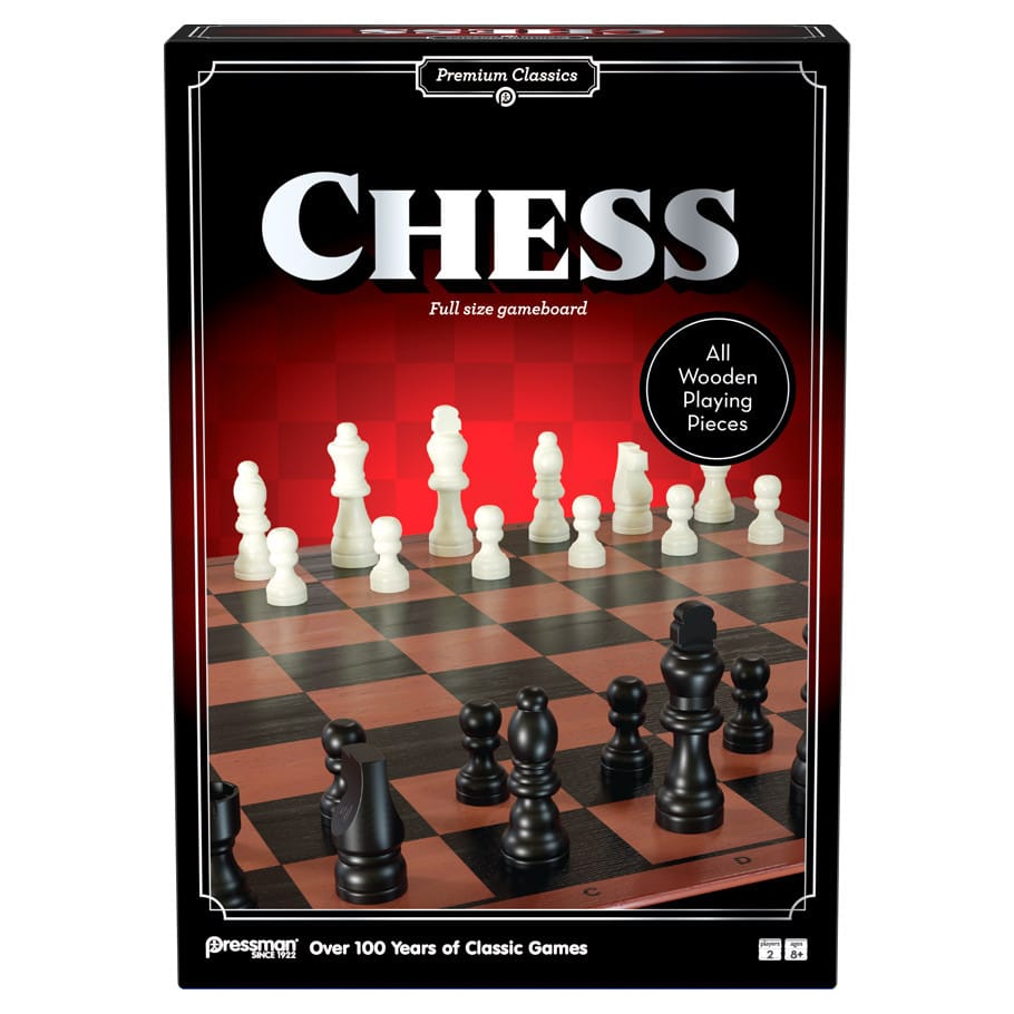 Pressman Toy Board Games Pressman Premium Classics: Chess 8720077332966 PMT933296