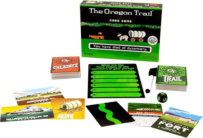 Pressman Toy Card Games Oregon Trail Card Game 021853022391 PMT2239