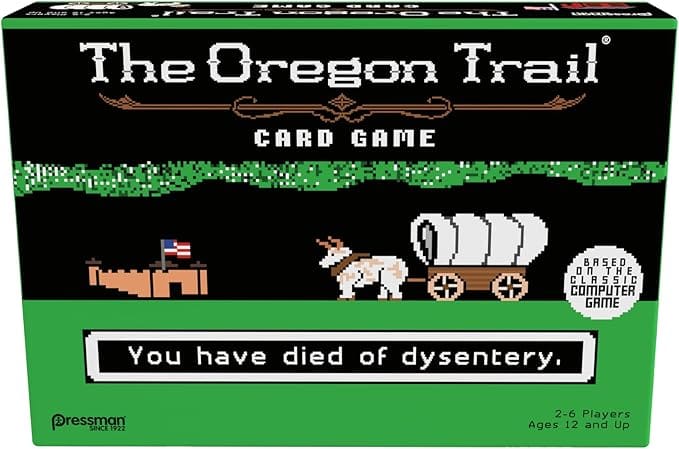 Pressman Toy Card Games Oregon Trail Card Game 021853022391 PMT2239