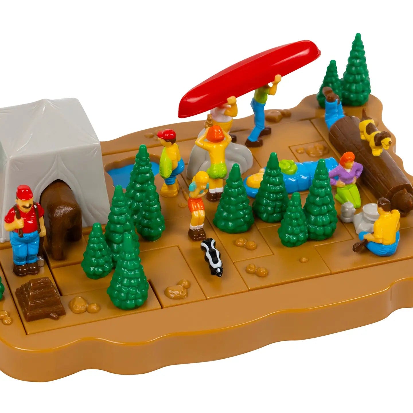 Project Genius Board Games Crazy Campers -Single Player Logic Game 859155006975 SKU PPT004