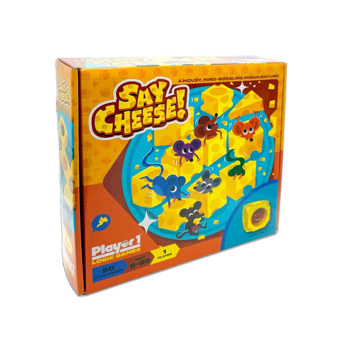 Project Genius Board Games Say Cheese - Single Player Logic Game 859155006944 SKU PPT0011