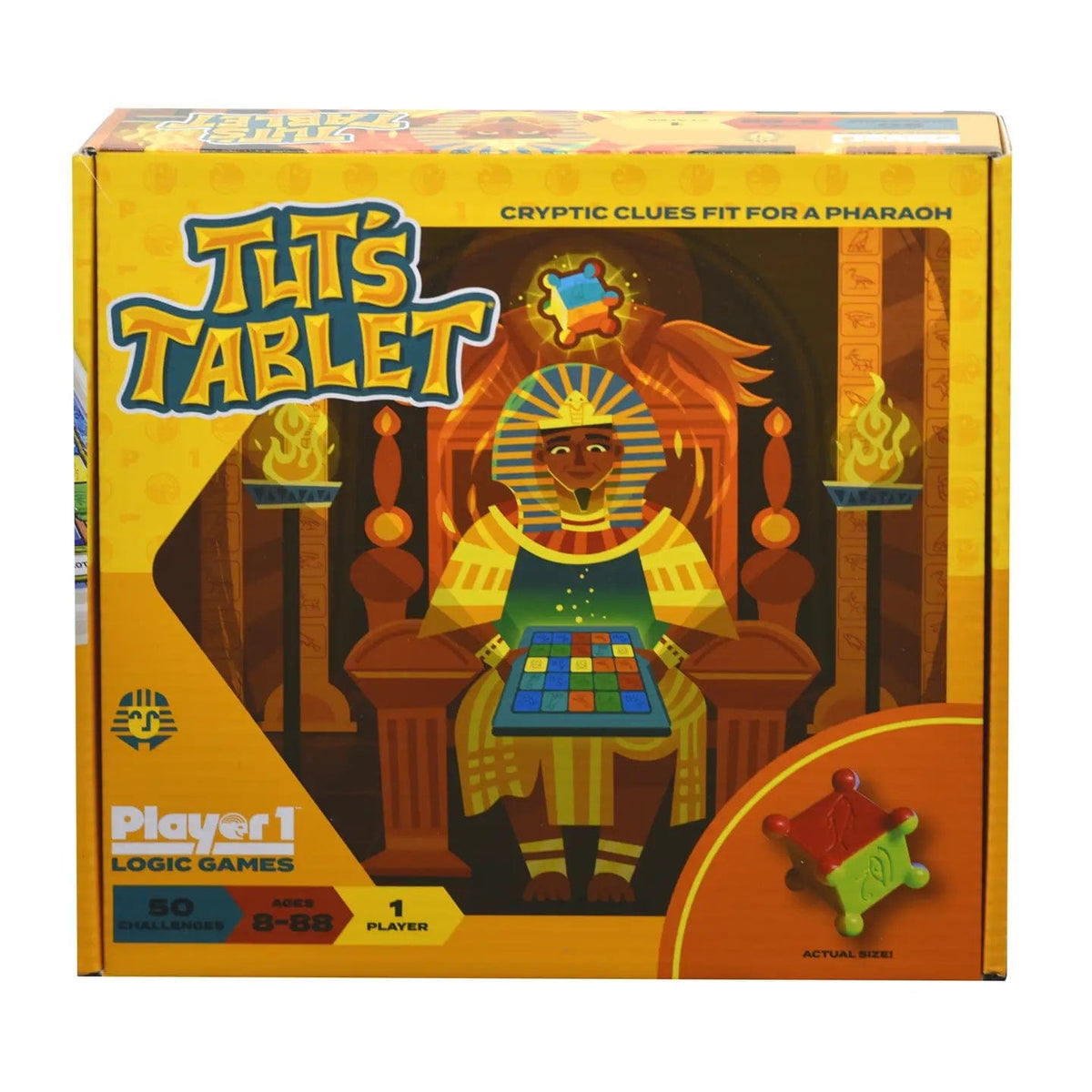 Project Genius Board Games Tut's Tablet - Single Player Logic Game 859155006968 SKU PPT003