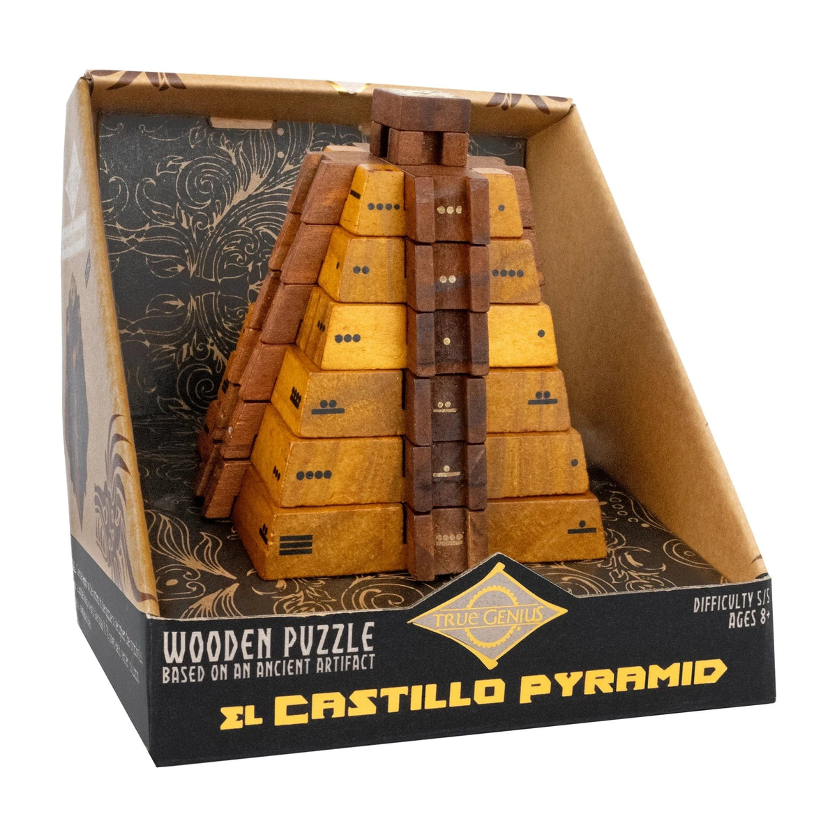 Project Genius Puzzles > 3D Puzzles Project Genius - El Castillo Pyramid 850051868452 TG462