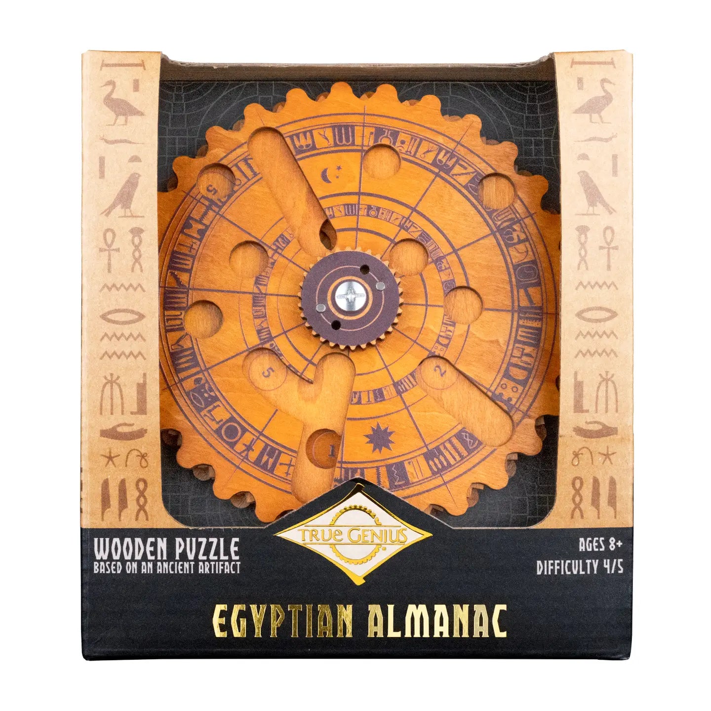 Project Genius Puzzles > Hand Puzzles Egyptian Almanac Mathematical Brainteaser 850051868940 TG480