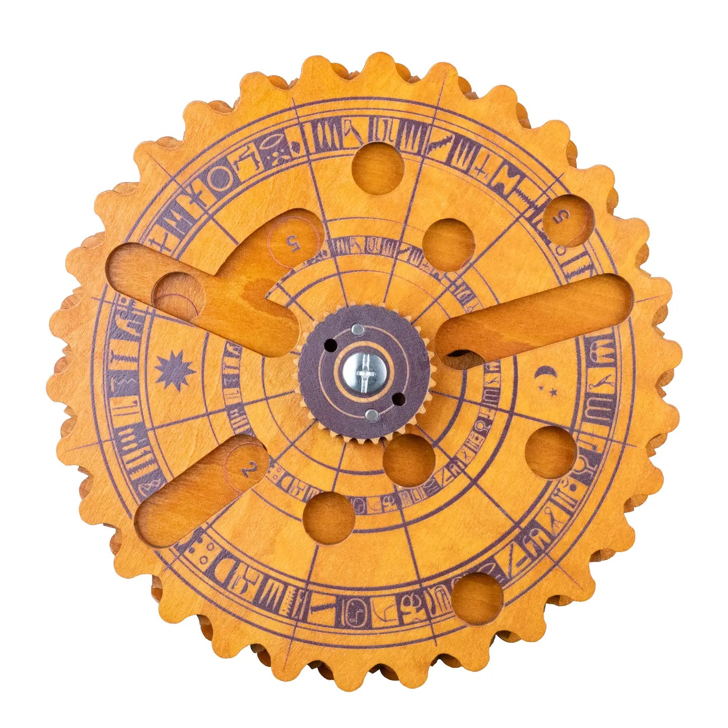 Project Genius Puzzles > Hand Puzzles Egyptian Almanac Mathematical Brainteaser 850051868940 TG480
