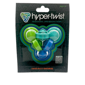 Project Genius Puzzles > Hand Puzzles Hyper-Twist Rainbow Fidget 850044215096 SKU IM003