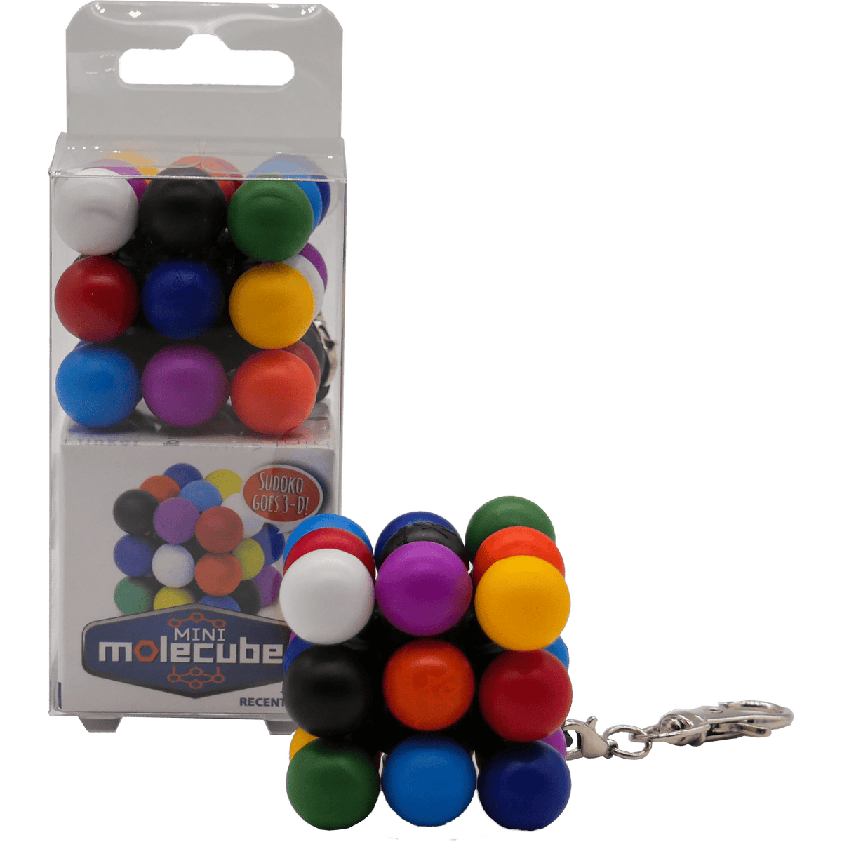 Project Genius Puzzles > Hand Puzzles Meffert's: Mini Puzzle Keychain - Molecube 852425006866 MK1003