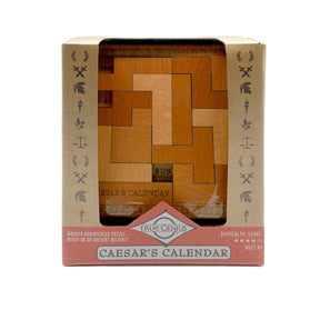 Project Genius Puzzles > Hand Puzzles True Genius Caesar's Calendar 850044215126 SKU TG444
