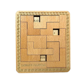 Project Genius Puzzles > Hand Puzzles True Genius Caesar's Calendar 850044215126 SKU TG444