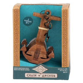 Project Genius Puzzles > Hand Puzzles True Genius Chain and Anchor 850044215393 SKU TG454