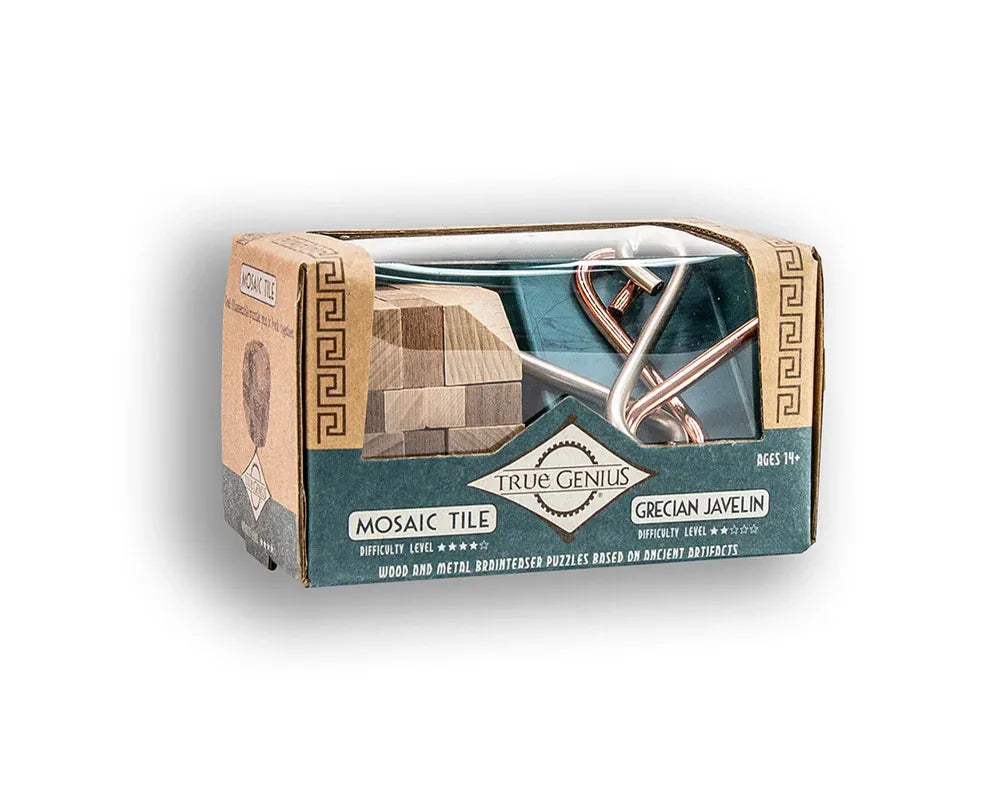 Project Genius Puzzles > Hand Puzzles True Genius: Grecian Puzzle 2pk 856261005403 TG032K3