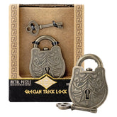 Project Genius Puzzles > Hand Puzzles True Genius: Grecian Trick Lock Puzzle 850044215058 TG441