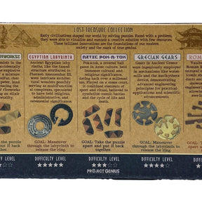 Project Genius Puzzles > Hand Puzzles True Genius Lost Treasure Collection 850044215416 SKU TG452