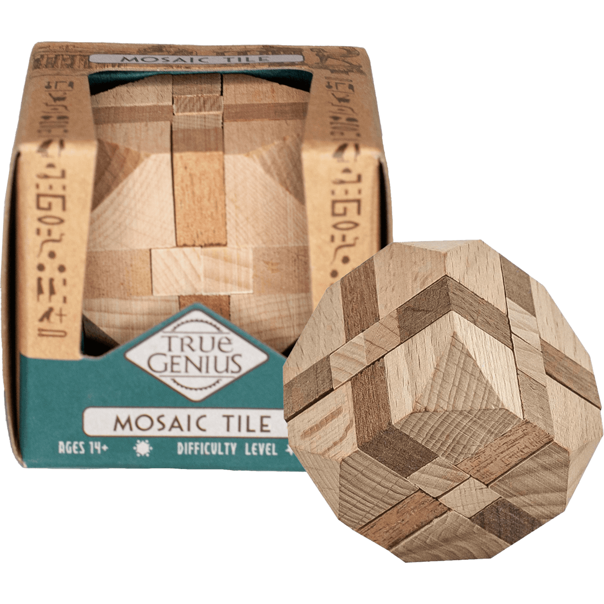 Project Genius Puzzles > Hand Puzzles True Genius: Mosaic Tile 852425006330 TG1012