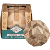 Project Genius Puzzles > Hand Puzzles True Genius: Mosaic Tile 852425006330 TG1012