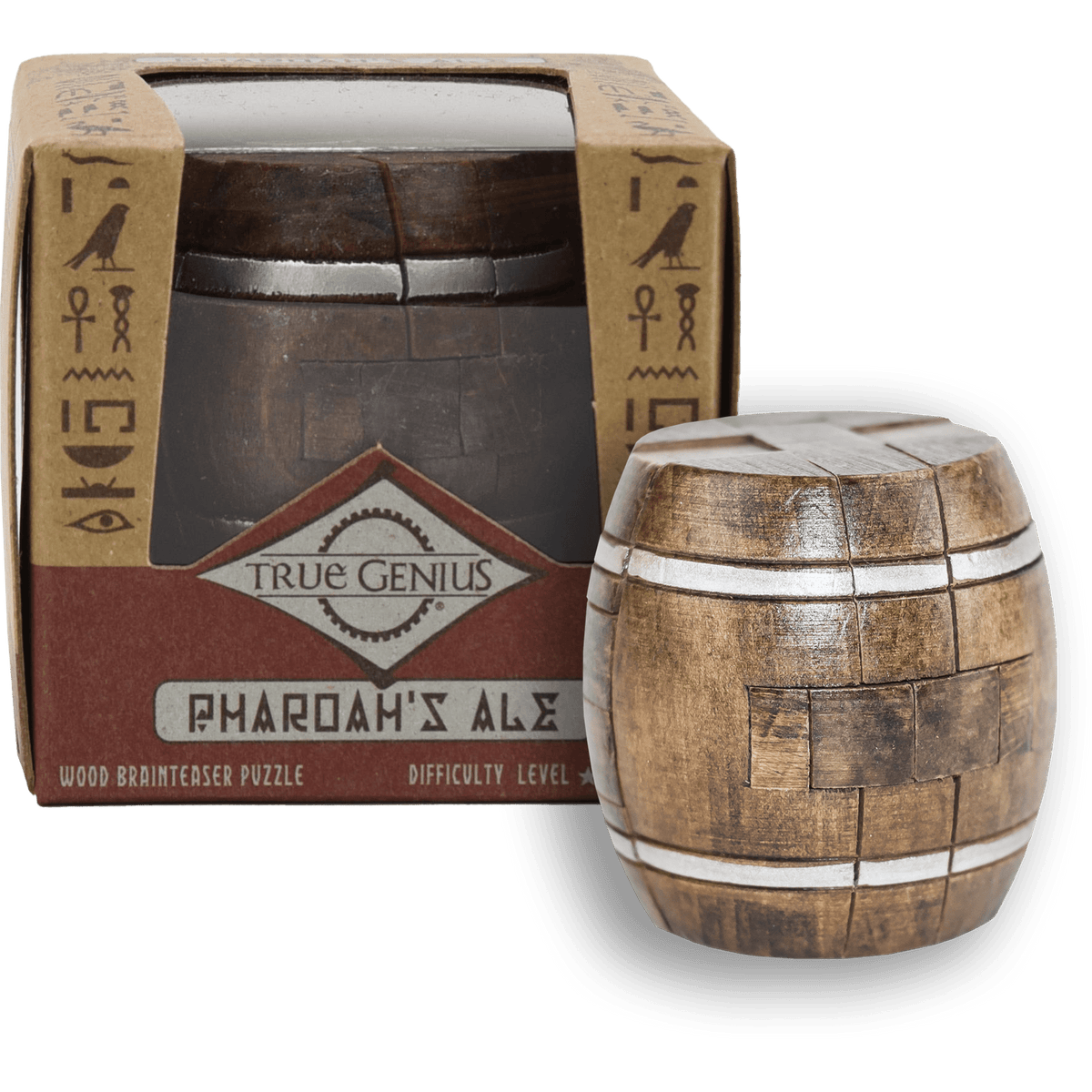 Project Genius Puzzles > Hand Puzzles True Genius: Pharoah's Ale 852425006286 TG005