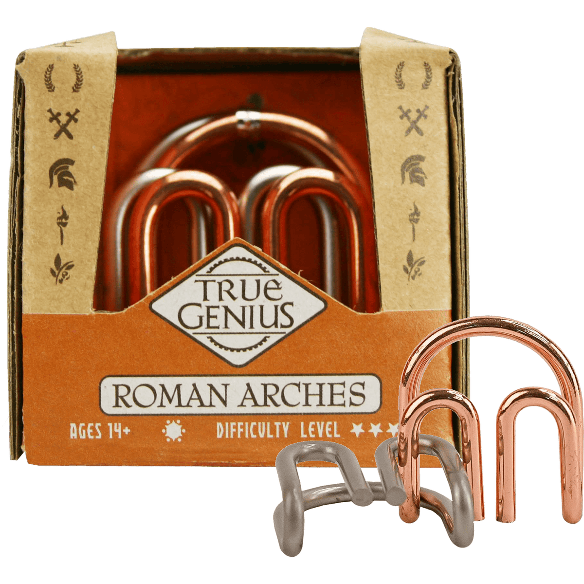 Project Genius Puzzles > Hand Puzzles True Genius: Roman Arches 852425006378 TG012