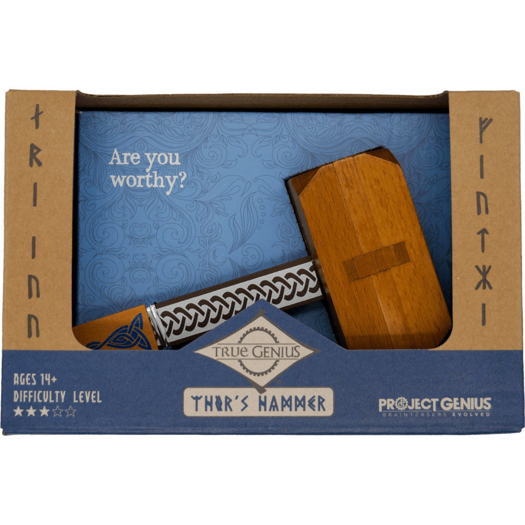 Project Genius Puzzles > Hand Puzzles True Genius: Thor's Hammer 850013539826 TG434