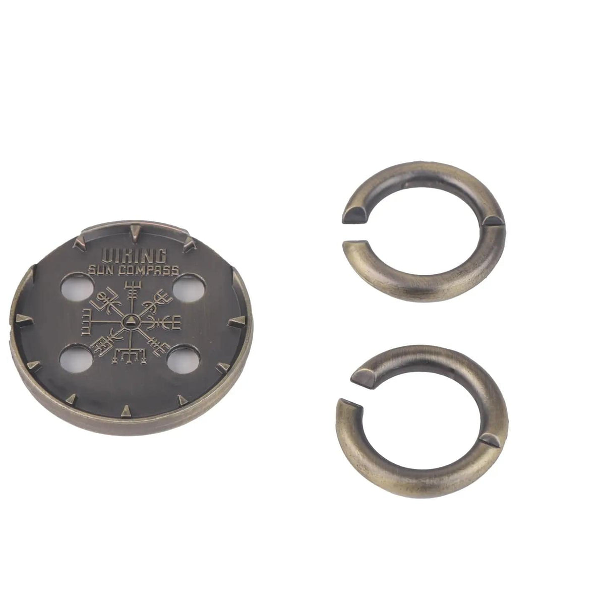 Project Genius Puzzles > Hand Puzzles True Genius Viking Sun Compass 850044215560 SKU TG457