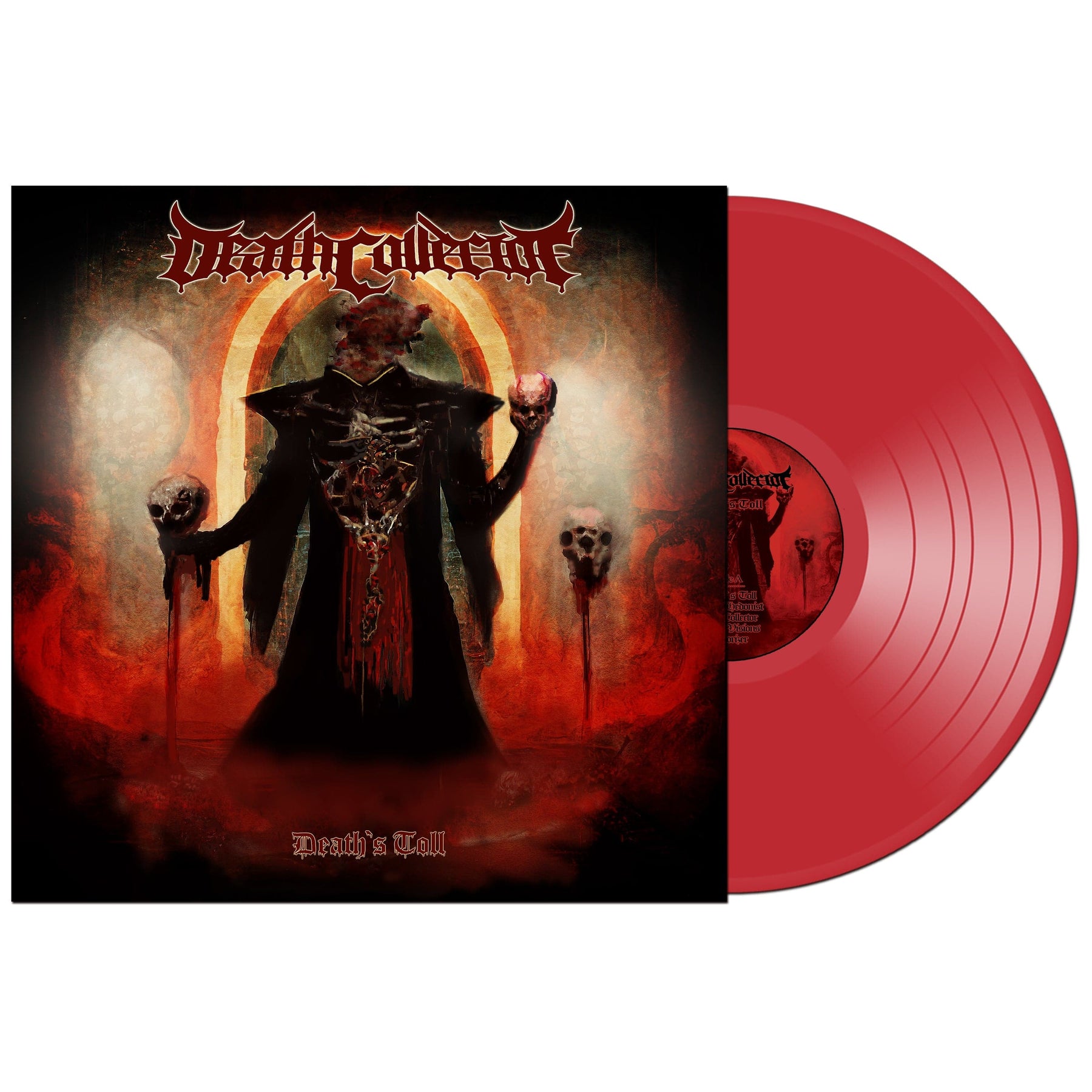 Deathcollector Music > Vinyl Records Deathcollector - Death's Toll (Red Vinyl) 656191057912 PRST105791.1