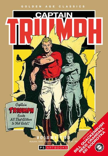 PS Artbooks Graphic Novel GOLDEN AGE CLASSICS CAPTAIN TRIUMPH HC VOLUME 2 9781836665809 0426PS1040