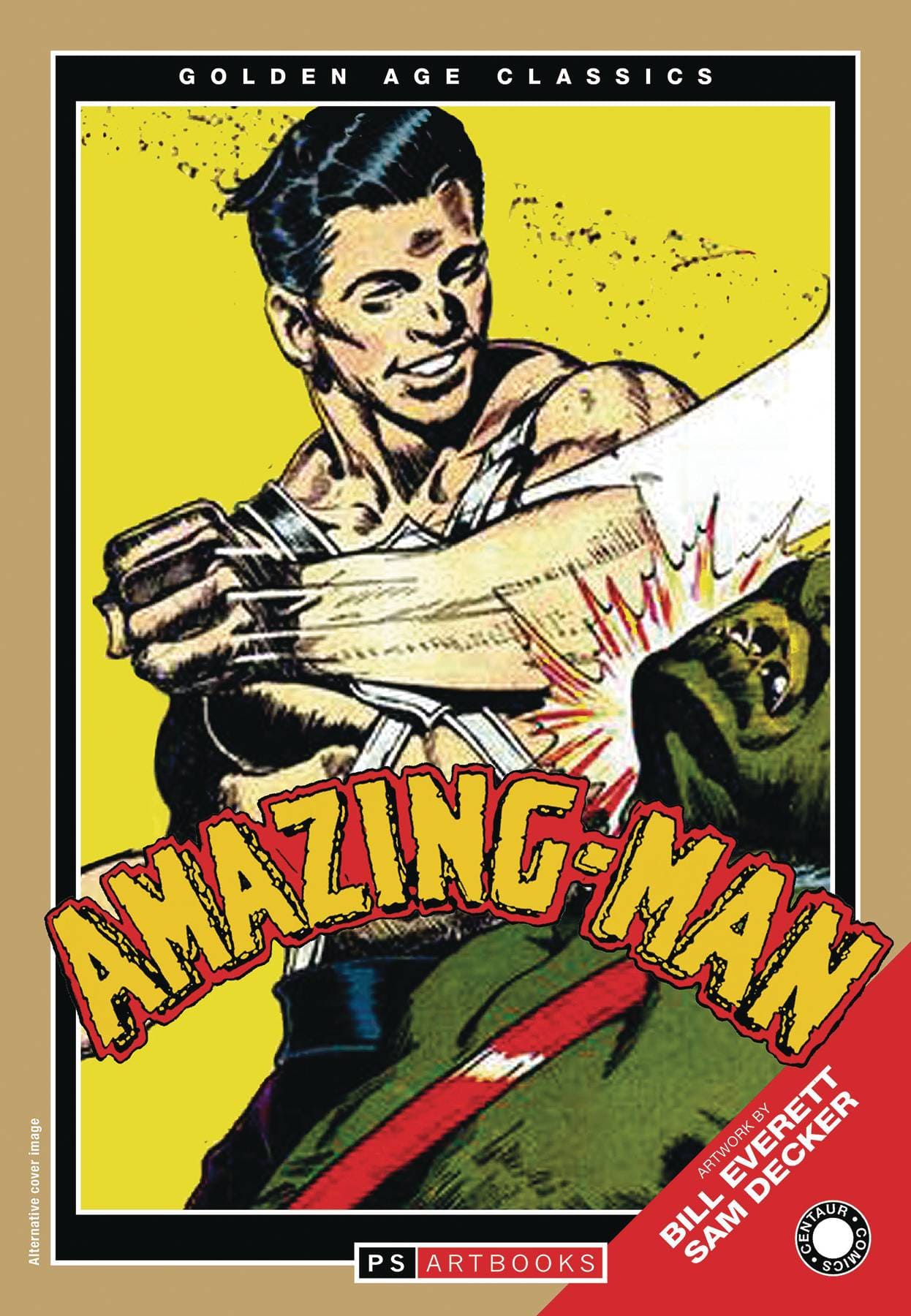 PS ARTBOOKS Graphic Novel GOLDEN AGE CLASSICS AMAZING MAN SOFTEE 978180394425853299 MAR241837
