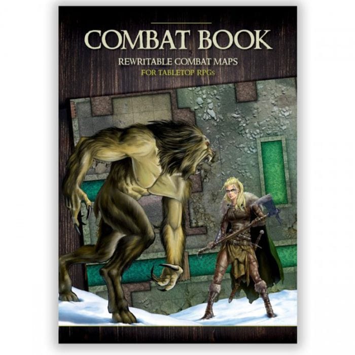 PW Tabletop Games > Role-Playing Games > Accessories Combat Book 1: Fantasy Rewritable Combat Maps for Tabletop RPGs 9788894496901 PWKCB00100A3