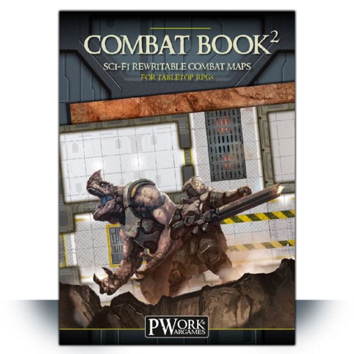 PWork Wargames Tabletop Games > Role-Playing Games > Accessories Combat Book 2: Sci-Fi Rewritable Combat Maps for Tabletop RPGs 9788894496918 PWKCB00200A3