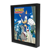 Pyramid America Home > Decor > Wall Art Sonic The Hedgehog - City Jump (8"x10" Lenticular Shadow Box) 638211644197 EPPLA81162F