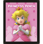 Pyramid America Home > Decor > Wall Art Super Mario - Princess Peach (8"x10" Lenticular Shadow Box) 638211644395 EPPLA81181F