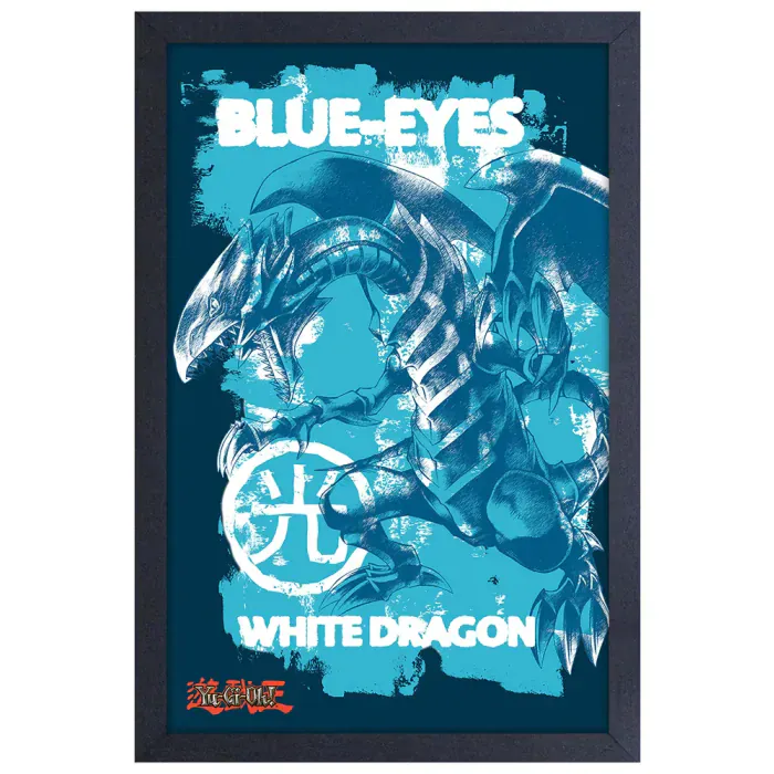Pyramid America Home > Decor > Wall Art Yu-Gi-Oh - Blue Eyes White Dragon 1 (11"x17" Gel-Coat) 638877202304 PAE83003F