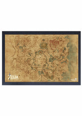 Pyramid America Home > Decor > Wall Art Zelda - BotW - Map (17"x11" Gel-Coat) 638211216929 PAE02112F