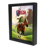 Pyramid America Home > Decor > Wall Art Zelda - Ocarina of Time - Gallop (8"x10" Lenticular Shadow Box) 638211630725 EPPLA78045F