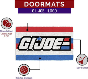 Pyramid America Home > Doormats Gi Joe - Logo Doormat 638211212495