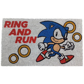 Pyramid America Home > Doormats Sonic - Ring and Run Doormat 638211212068