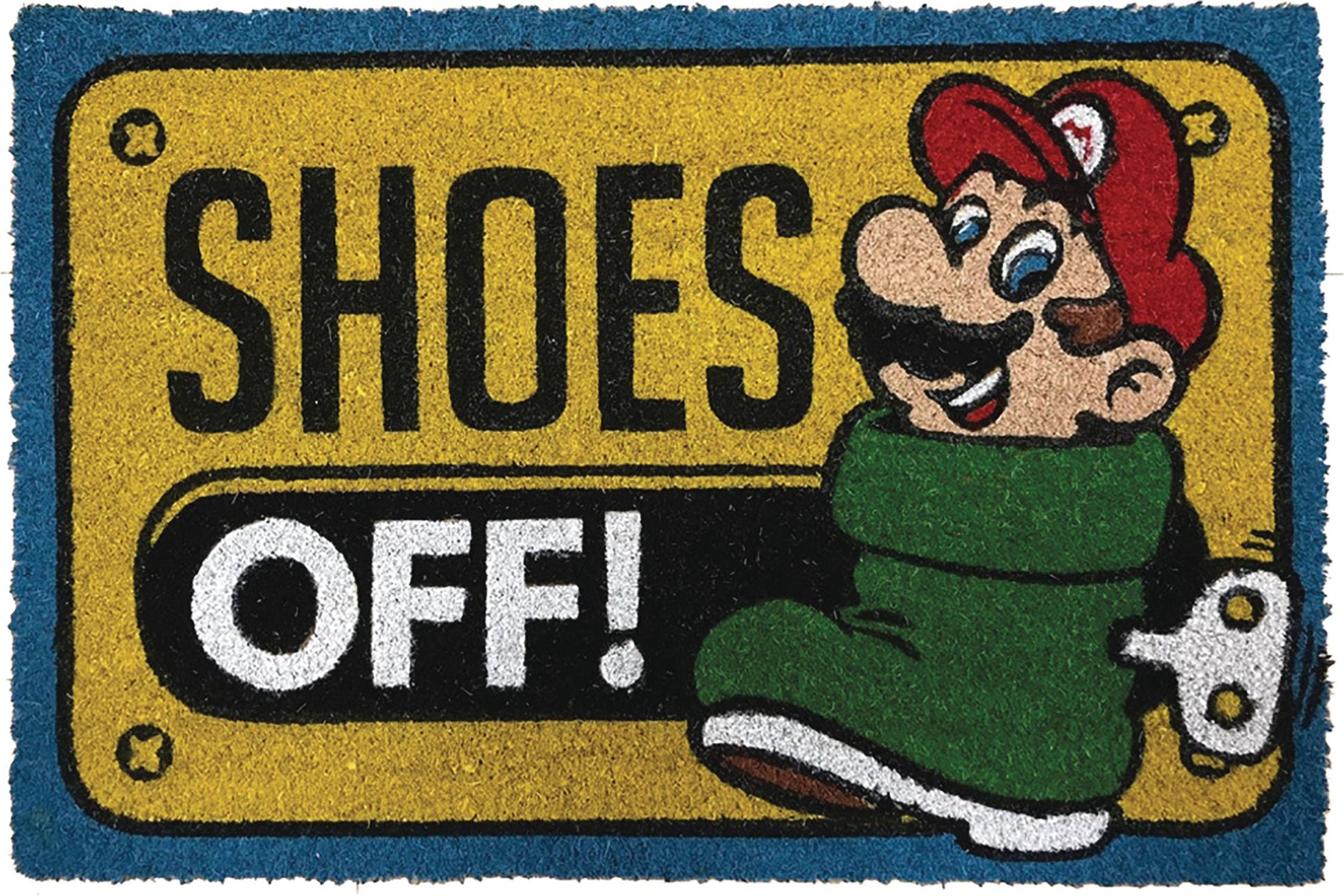 Pyramid America, LP Home > Doormats Super Mario - Shoes Off Doormat 638211211573 GPA70045