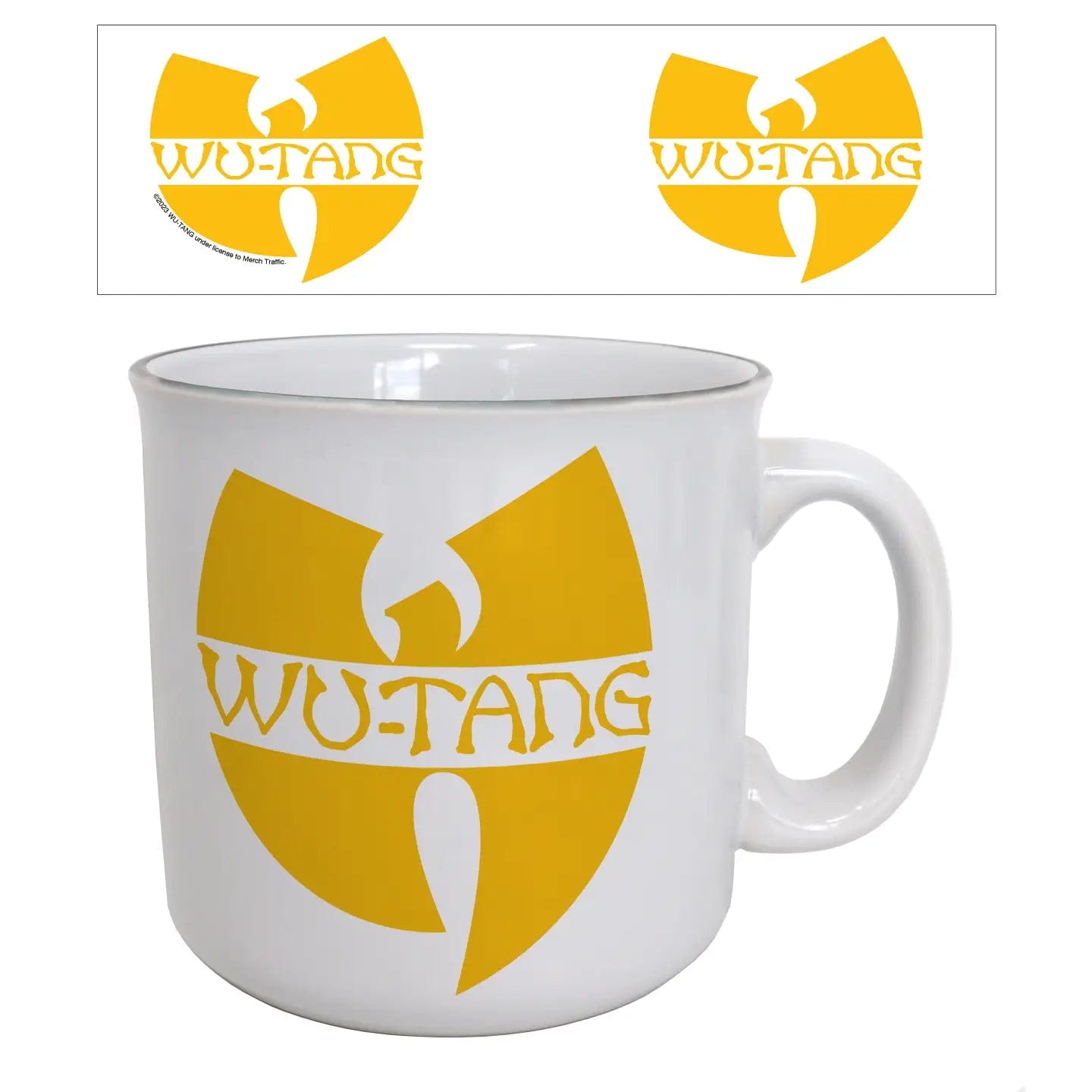 Pyramid America, LP Home > Drinkware > Mugs Wu-Tang Clan - Wu-Tang Logo 20oz Camper Mug 50822140 MGA20326