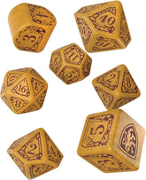 Q-Workshop Dice > Q Workshop Harry Potter Dice: Gryffindor Gold Set 5907699496747 QWS 190142-1B