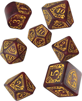 Q-Workshop Dice > Q Workshop Harry Potter Dice: Gryffindor Red Set 5907699496730 QWS 190142-1A