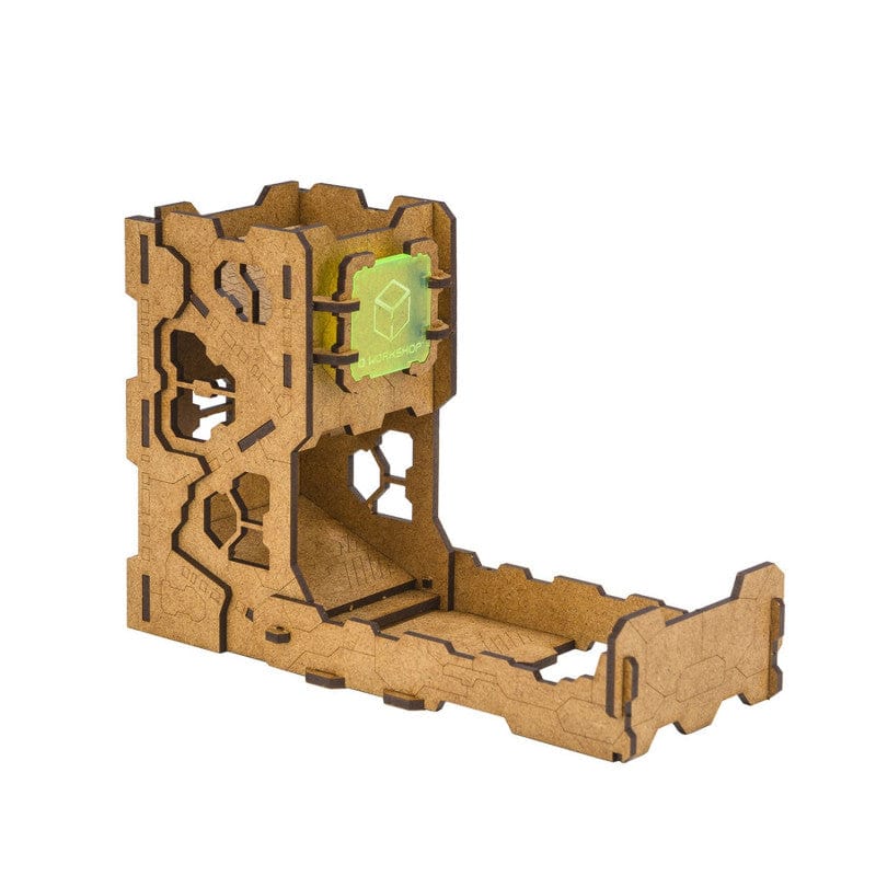 Q-Workshop Game Supplies > Dice Towers/Trays/Cups Q Workshop: Dice Tower - Tech 5907699492596 QWS TTEC101