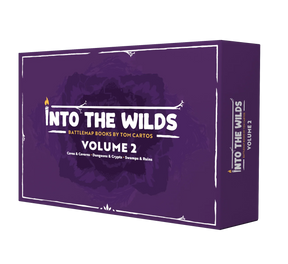 QMDirect Books > RPG Into the Wilds Battlemap Books - Volume 2 5065015386070 TCITW01008