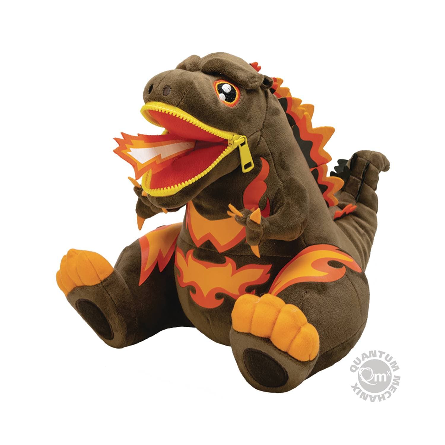 Quantum Mechanix Toys > Plushies QUANTUM MECHANIX: GODZILLA BURNING PX ZIPPERMOUTH PLUSH 812095025918 STL227577