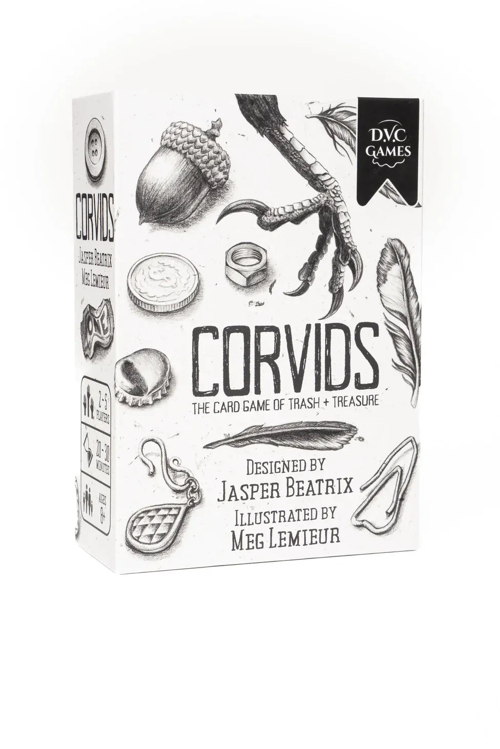 Quarter Master Board Games > Card Games Corvids 850056309004 MXB0020