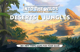 Quarter Master Tabletop Games > Role-Playing Games > Accessories Into the Wilds Battlemap Books - Deserts & Jungles 5065015386018 TCITW01002