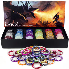 Quarter Master Tabletop Games > Role-Playing Games > Accessories Rpg Condition Rings/Markers Set - 96 Status & Effects Rings X002KQSRTT LNX01001