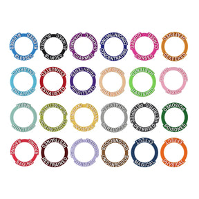 Quarter Master Tabletop Games > Role-Playing Games > Accessories Rpg Condition Rings/Markers Set - 96 Status & Effects Rings X002KQSRTT LNX01001
