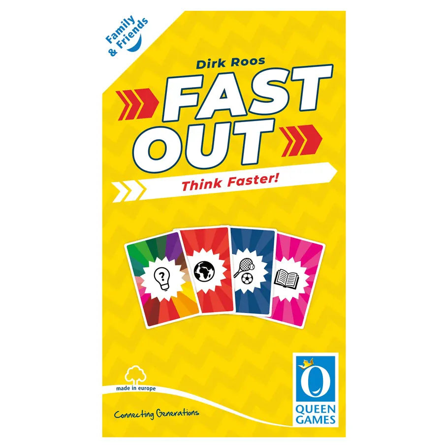 Queen Games Board Games > Card Games Fast Out 4010350111215 QNG11121